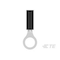 Te Connectivity Ring Terminal, M5 Stud Size, 0.4 mmÂ², 300 V, Nylon Insulated, Black 151441 - alternate 2